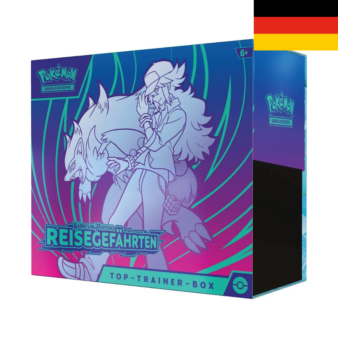 Pokemon Karmesin & Purpur Reisegefährten Top Trainer Box DE
