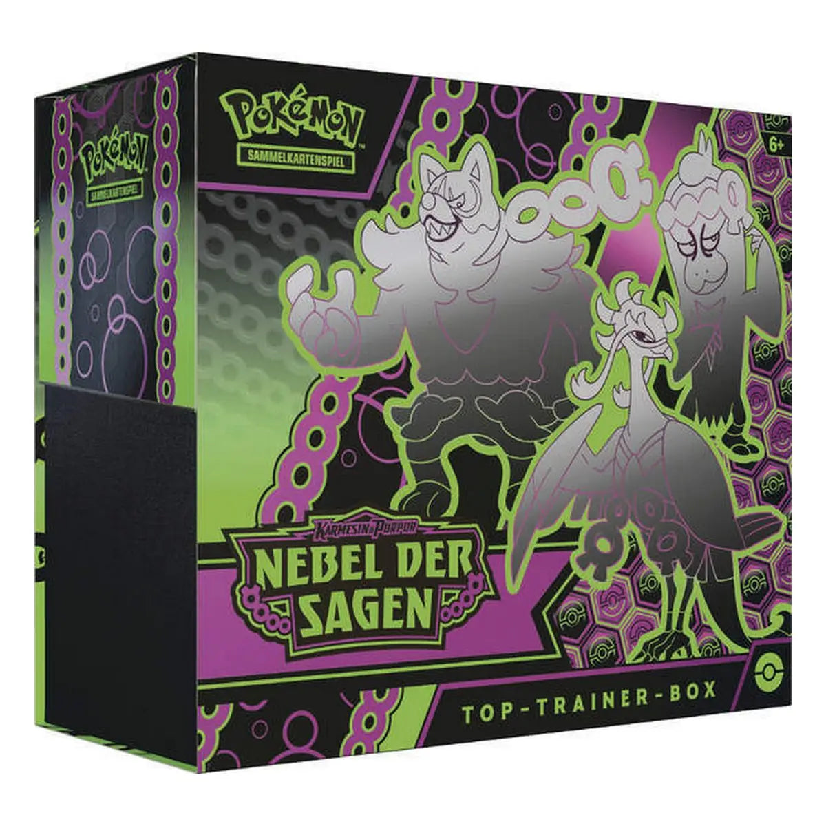 Pokémon Karmesin & Purpur 06.5 Nebel der Sagen Top-Trainer Box DE