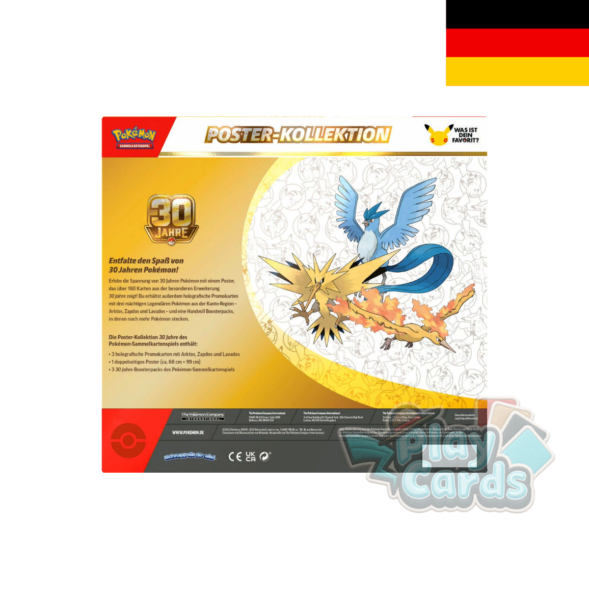 Pokémon - 30 Jahre Poster-Kollektion - DE
