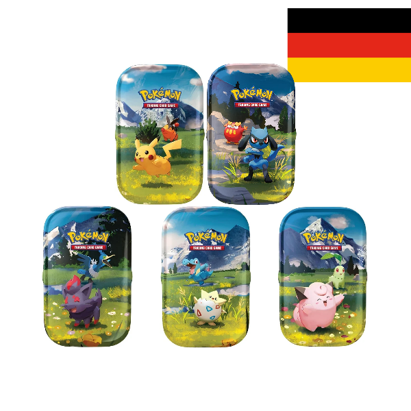 Pokémon Mini Tin Mega Entwicklung Erhabene Helden