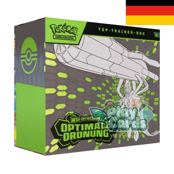 Pokemon Optimale Ordnung Top Trainer Box DE / EN