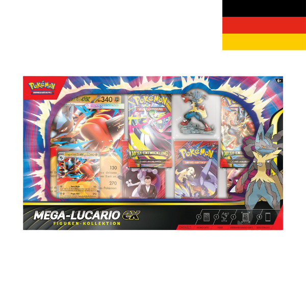 Pokemon Mega Lucario ex Figuren-Kollektion