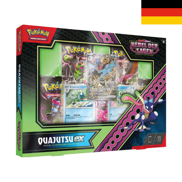 Pokémon Karmesin & Purpur 06.5 Nebel der Sagen Quajutsu EX Spezial Kollektion DE