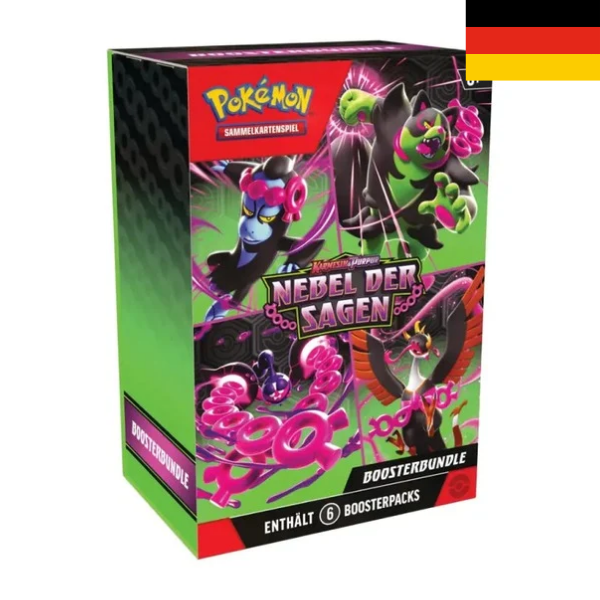 Pokémon Karmesin & Purpur 06.5 Nebel der Sagen Booster Bundle DE