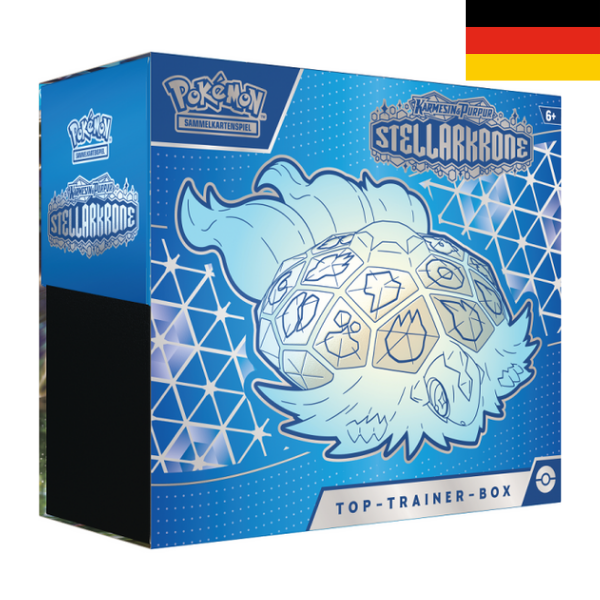 Pokémon Karmesin & Purpur 07 Stellarkrone Top Trainer Box DE