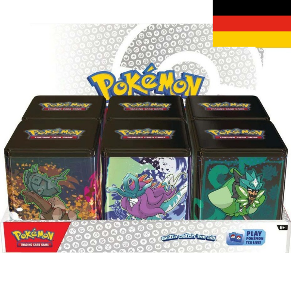 Pokémon
Pokémon Stapel-Tin Frühjahr 2025 DE