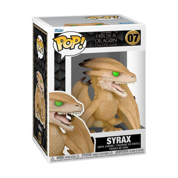 POP TV: Syrax (Dragon) - House of the Dragon - Game of Thrones - Funko 07