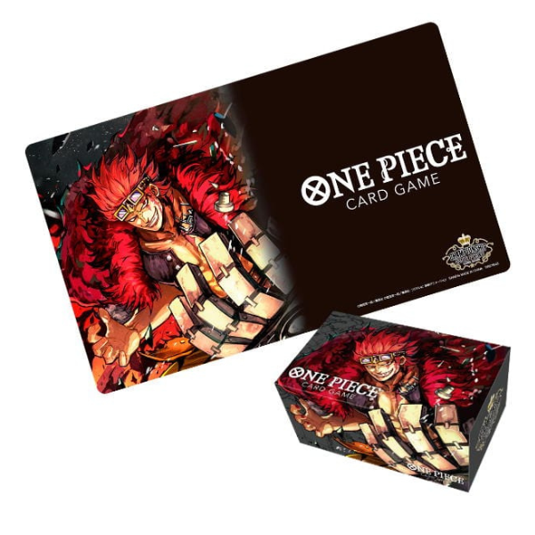 One Piece Card Game - Playmat and Storage Box Set -Eustass ”Captain” Kid