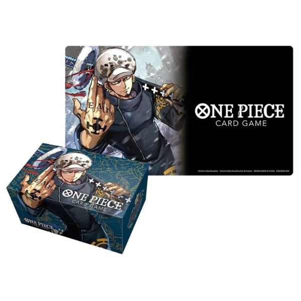 One Piece Card Game - Playmat and Storage Box Set -Trafalgar Law-