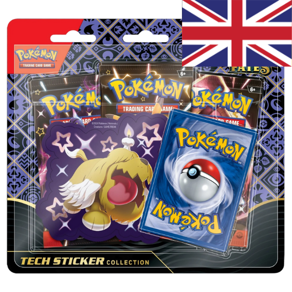 Pokémon SV04.5 Paldean Fates Tech Sticker Collection EN