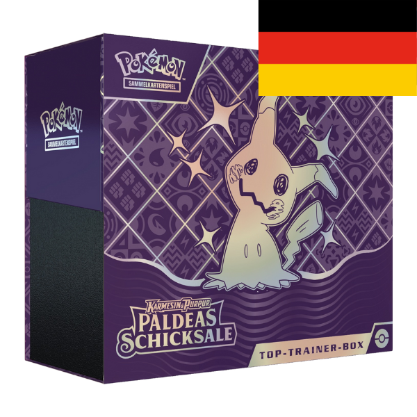 Pokémon SV04.5 Paldeas Schicksale Top Trainer Box DE
