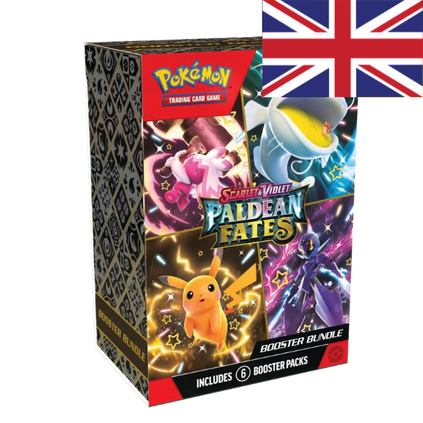 Pokémon SV04.5 Paldean Fates Booster Bundle EN