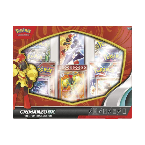 Pokemon EX Premium Kollektion Crimanzo ex 2024 DE