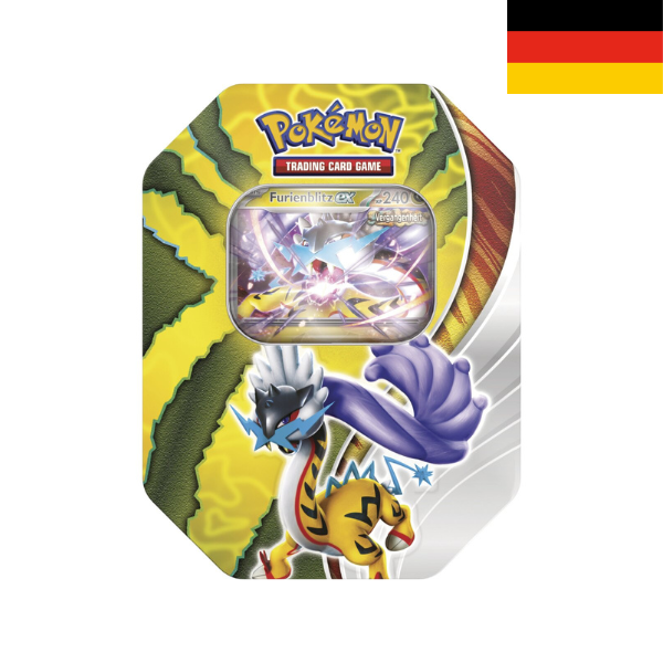 Pokémon Tin Furienblitz - Eisenhaupt - Keilflamme - Eisenfels - DE