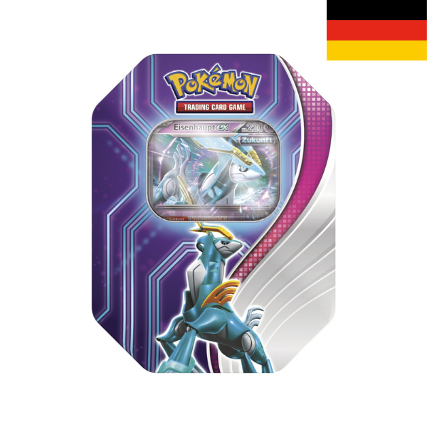 Pokémon Tin Furienblitz - Eisenhaupt - Keilflamme - Eisenfels - DE