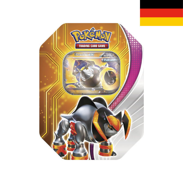 Pokémon Tin Furienblitz - Eisenhaupt - Keilflamme - Eisenfels - DE