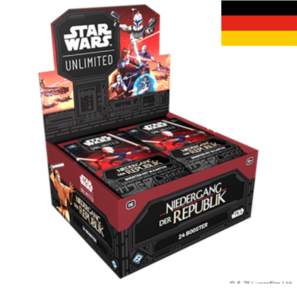 FFG - Star Wars: Unlimited - Twilight of the Republic Booster Display (24 Booster)