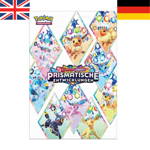 Pokemon PKM KP08.5 Poster Kollektion Prismatische Entwicklungen