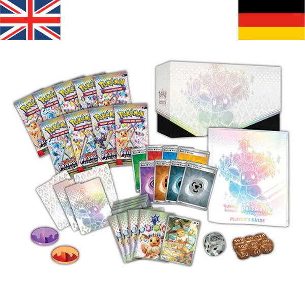 Pokemon PKM KP08.5 Top-Trainer-Box Prismatische Entwicklungen