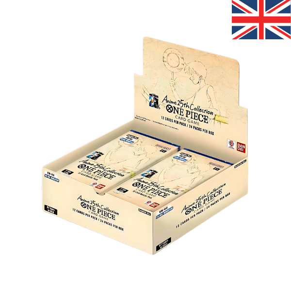 One Piece Card Game Anime 25th Collection Extra Booster Display EB 02 EN