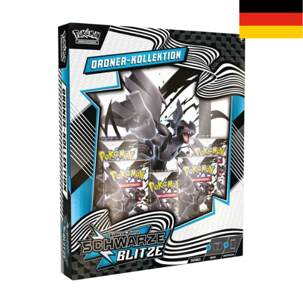 Pokemon Schwarze Blitze Binder Kollektion DE