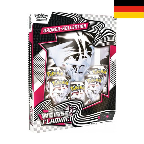 Pokemon Weisse Flammen Binder Kollektion DE