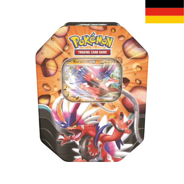 Pokémon Schlagkräftige Legenden Tin Box Koraidon Ex DE
