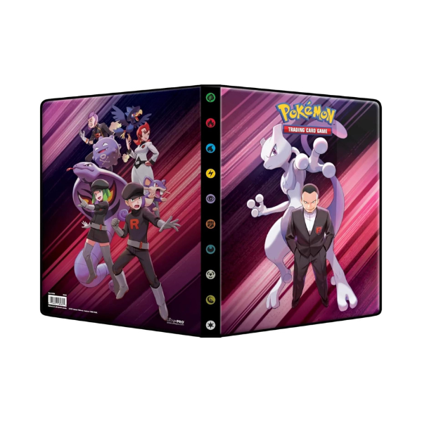 UP - 9 Pocket Portfolio - Pokemon Team Rocket - bis zu 252 Karten