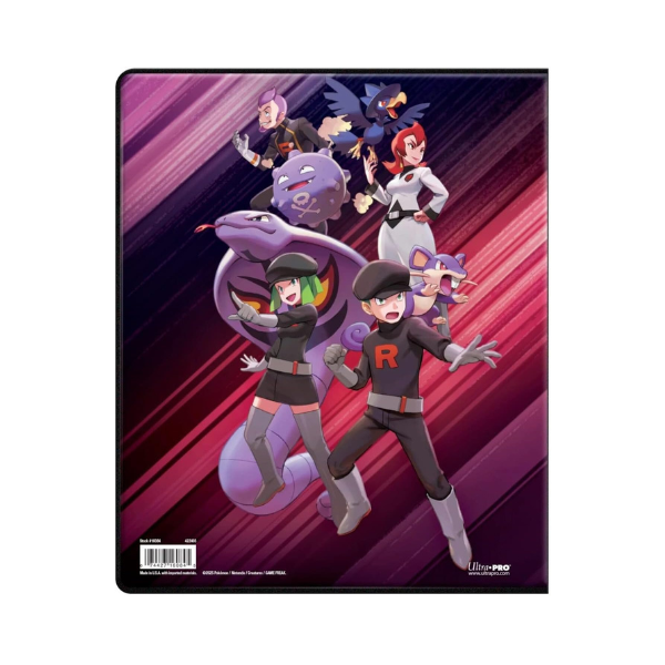 UP - 9 Pocket Portfolio - Pokemon Team Rocket - bis zu 252 Karten