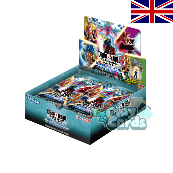 Dragon Ball Super Card Game - Masters - Impact Beyond Dimensions Booster Display B31 EN