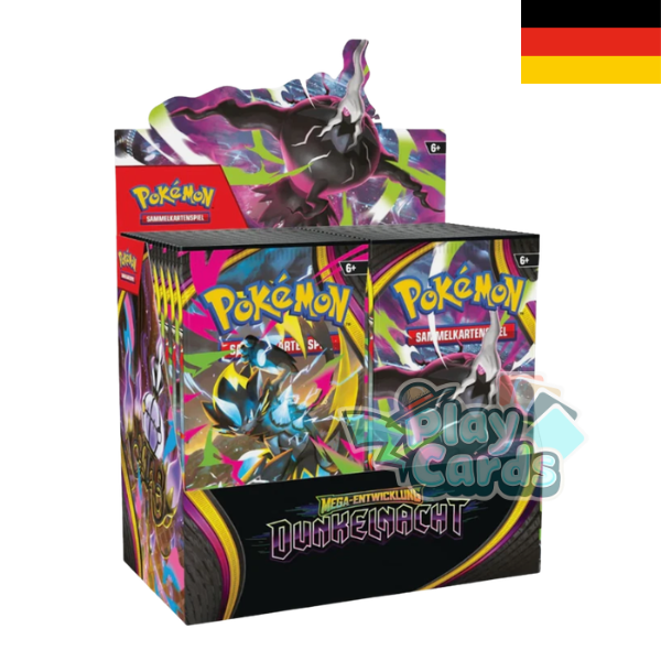 Pokémon Mega-Entwicklung Dunkelnacht Display (36 Booster) DE
