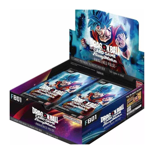 Dragon Ball Super Card Game - Fusion World FB01 Booster Display (24 Packs) Englisch