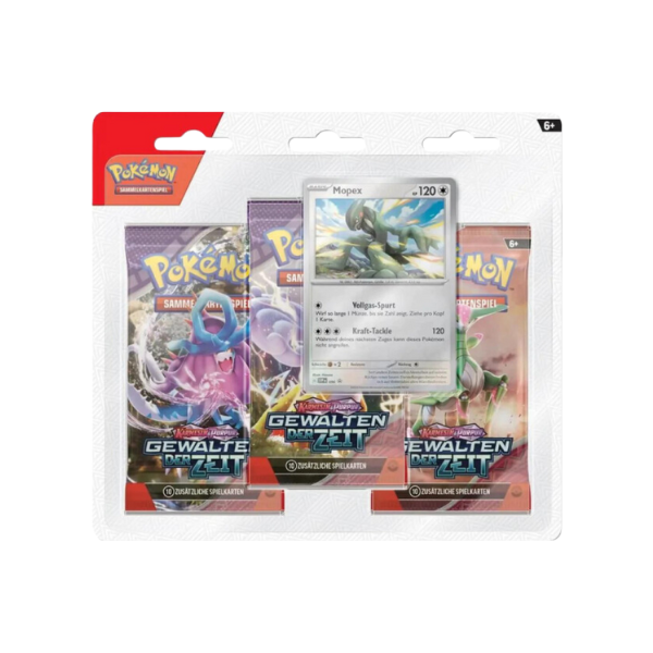 Pokémon SV05 Gewalten der Zeit 3 Pack Blister DE
