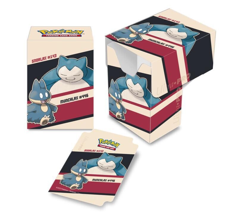 Pokemon: Relaxo & Mampfaxo Full View Deck Box
