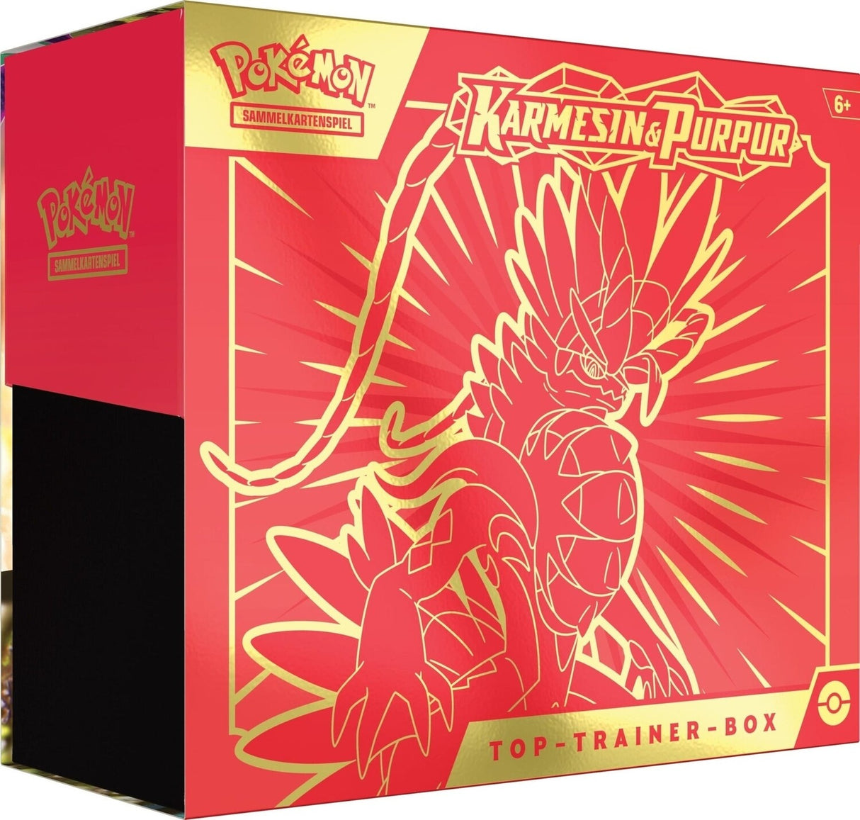 Pokemon KP01 Karmesin & Purpur Top-Trainer Box Deutsch