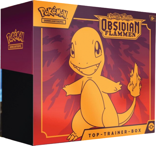 Pokemon Obsidian Flammen Top Trainer Box DE