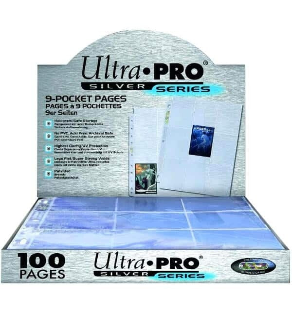 Ultra Pro Silver Series 9-Pocket Page - 9er Seite Ultra Pro Silver Series 9-Pocket Pages - 100 x 9er Seite
