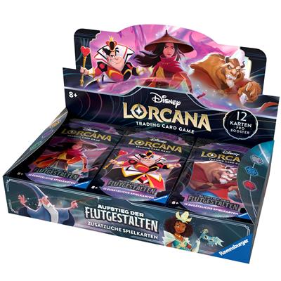 Disney Lorcana Aufstieg der Flutgesstalten - Booster Pack Display (24 PACKS) - Deutsch