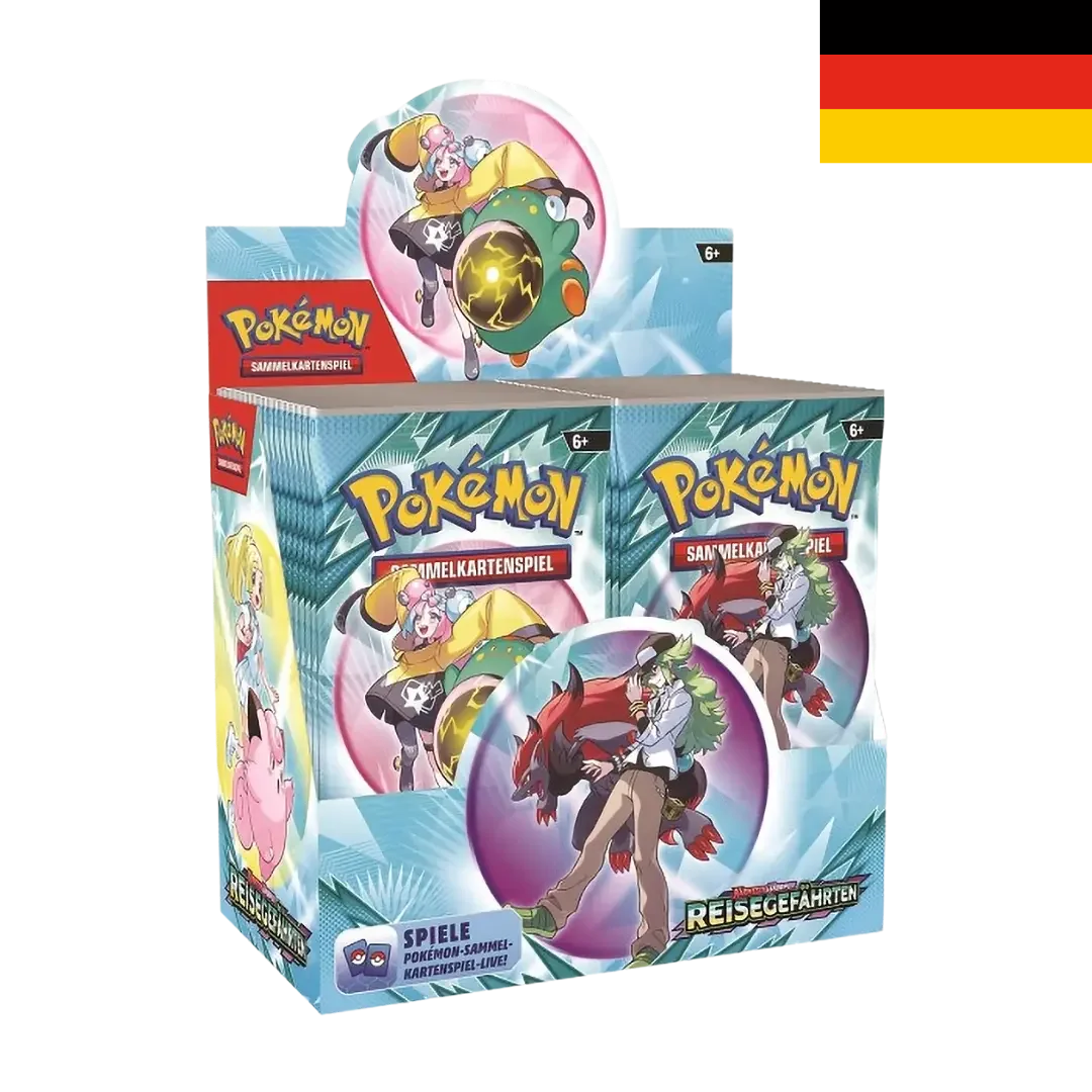 Pokemon Karmesin & Purpur Reisegefährten Display (36 Booster) DE