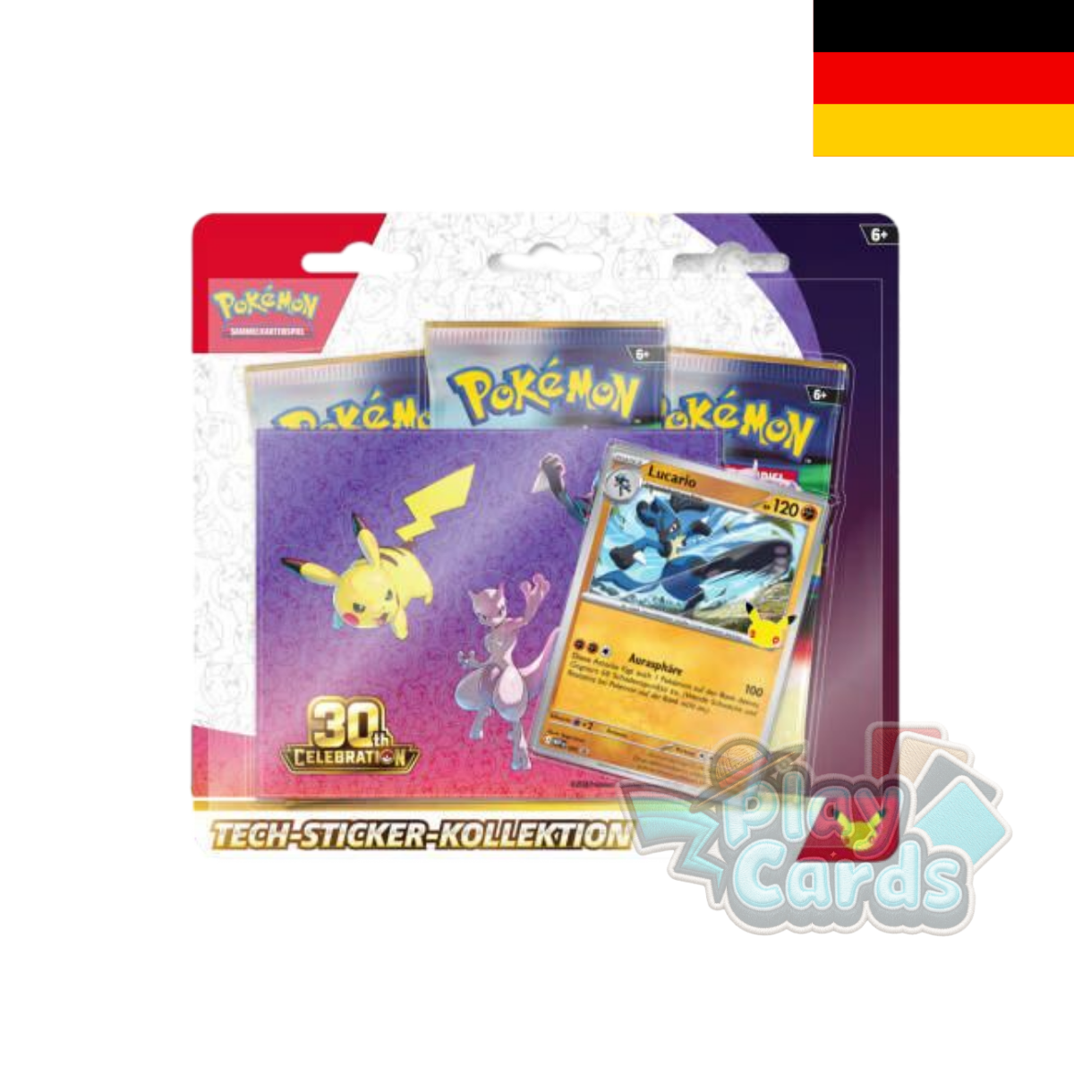 Pokémon - 30 Jahre Tech-Sticker-Kollektion - DE