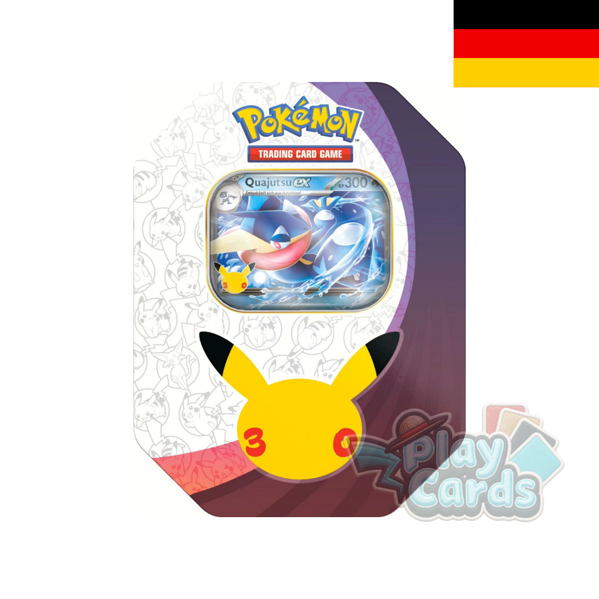 Pokémon - 30 Jahre Tin-Box: Quajutsu-ex - DE
