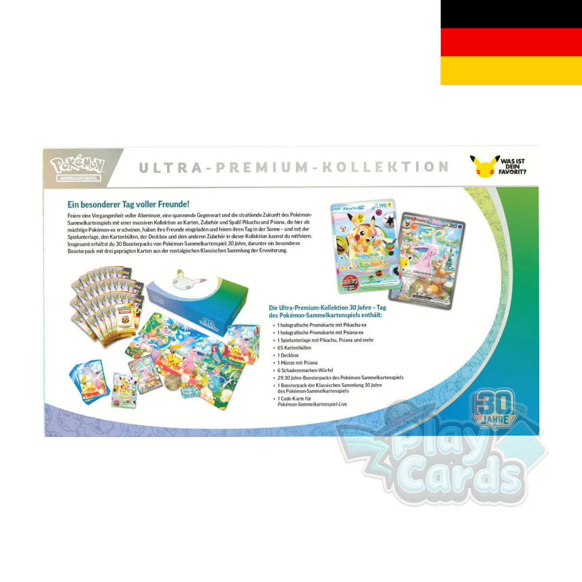 Pokémon - 30 Jahre Ultra-Premium-Kollektion: Tag - DE