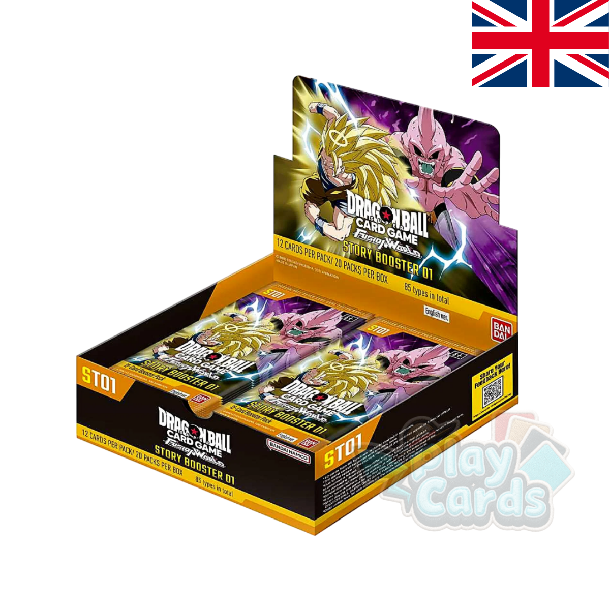 Dragon Ball Super Card Game - Fusion World - ST01 - Story Booster Display 01 - EN