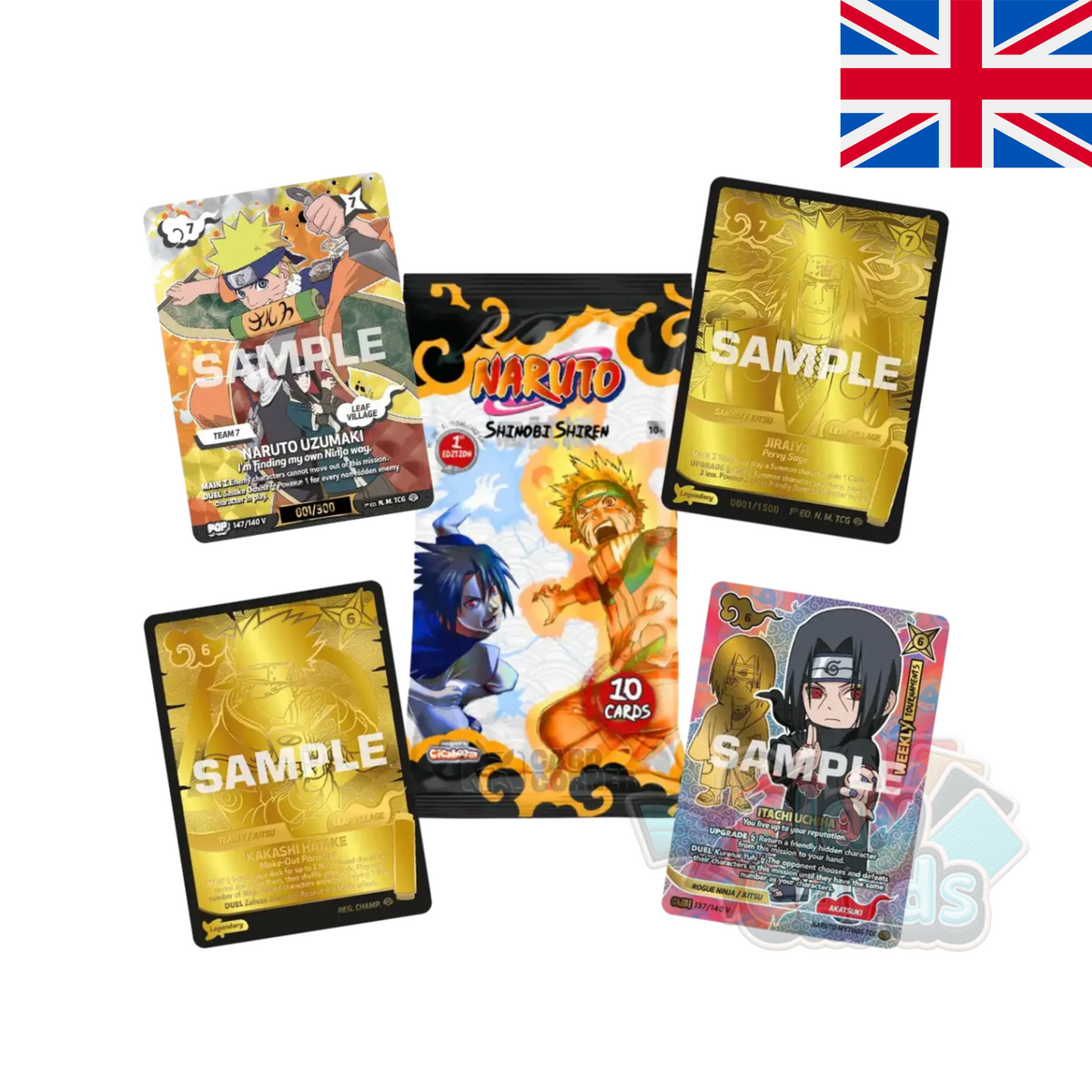 Naruto Shinobi Shiren Display (1. Edition)