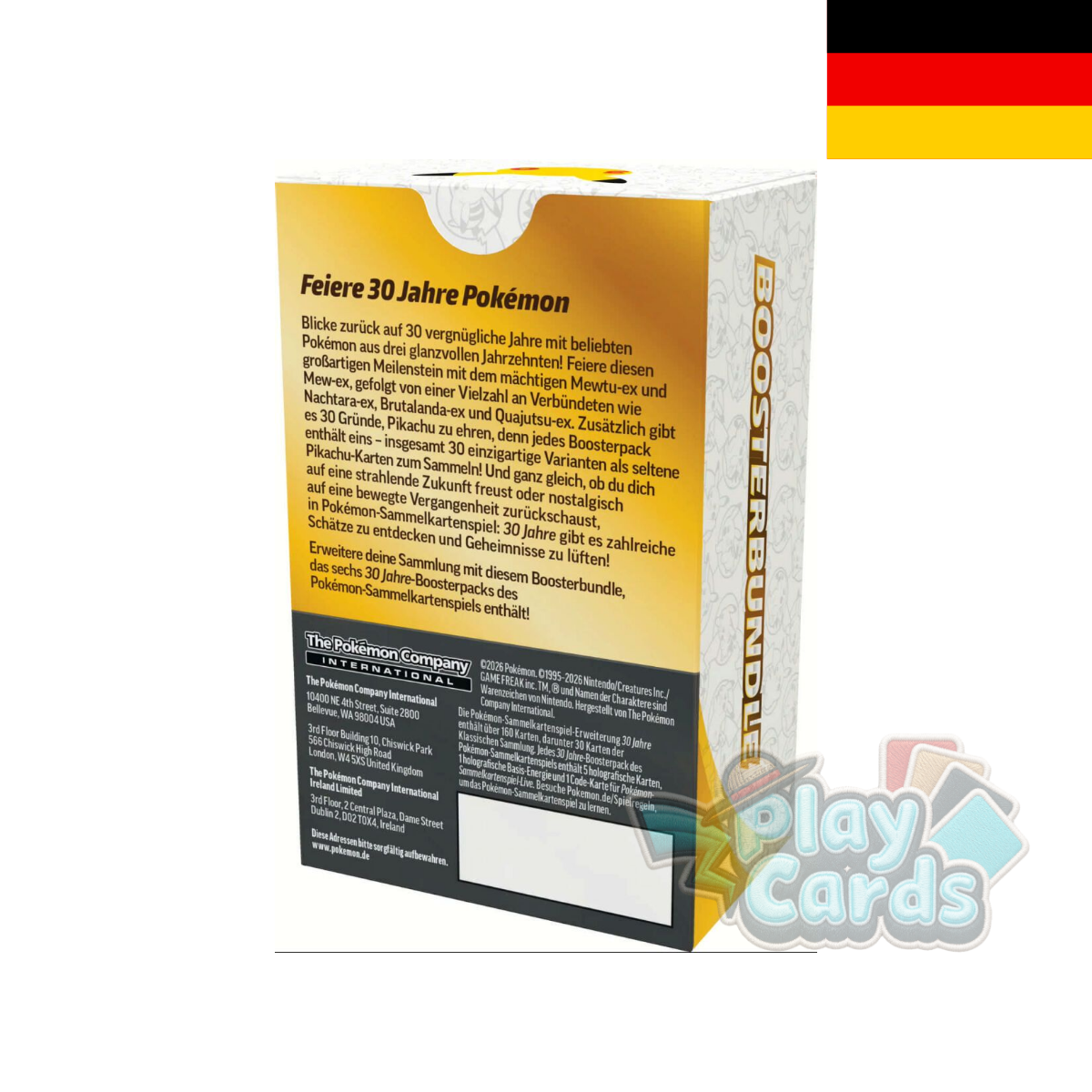Pokémon - 30 Jahre Boosterbundle - DE