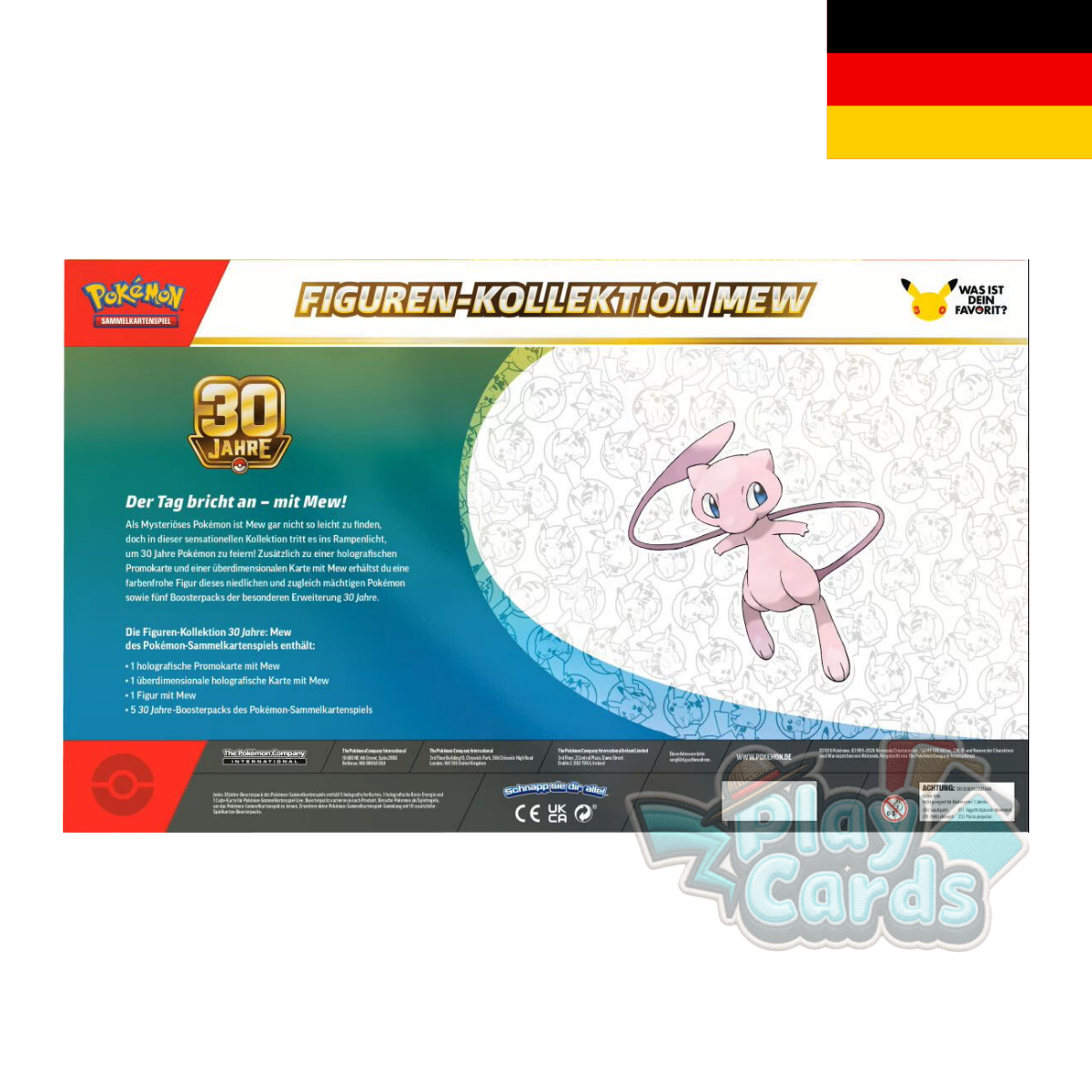 Pokémon - 30 Jahre Figuren-Kollektion: Mew - DE