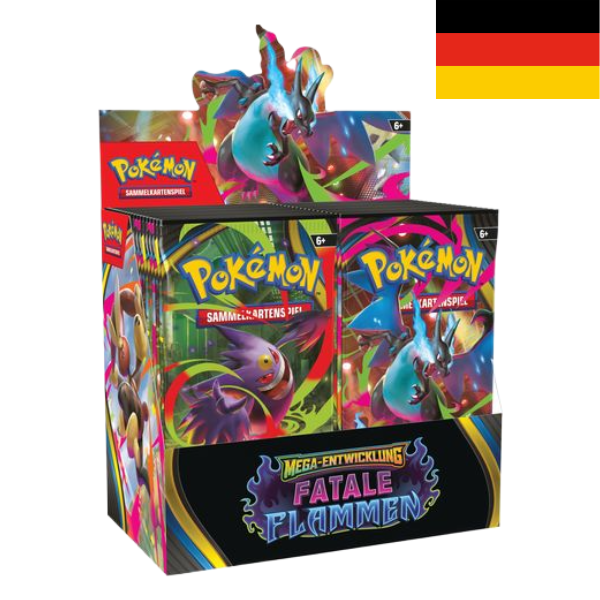 Pokemon Fatale Flammen Booster Display (36 Packs) Deutsch