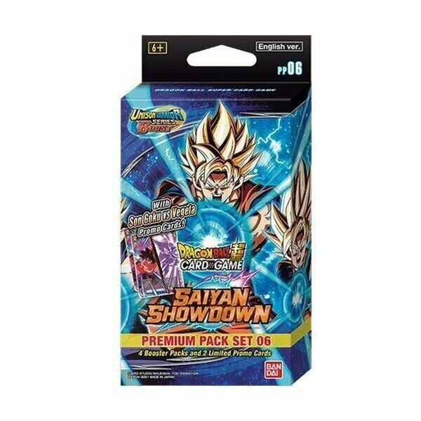 Dragonball Super Card Game Premium Pack PP06 Saiyan Showdown Englisch