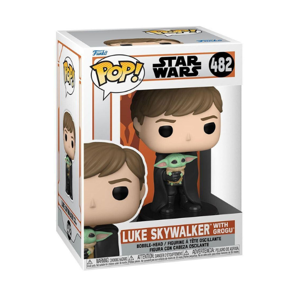 Funko POP Star Wars: Mandalorian- Luke w/Child Funko 482