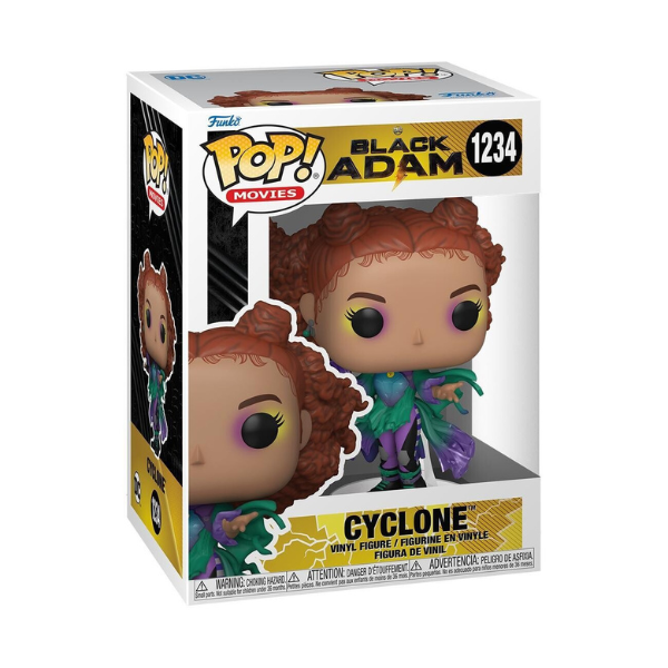 POP Movies: Black Adam - Cyclone - Funko 1234